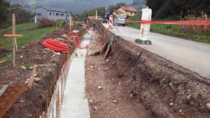 Pločnik v Žabčah predvidoma konec meseca 2